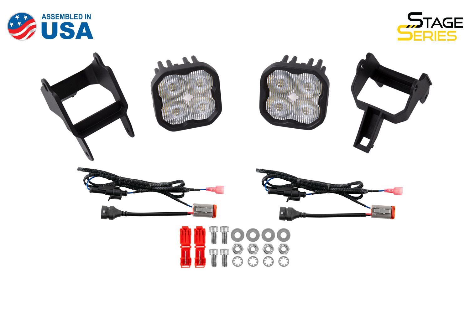 SS3 LED Fog Light Kit for 1999-2010 Ford Super Duty F-250/F-350