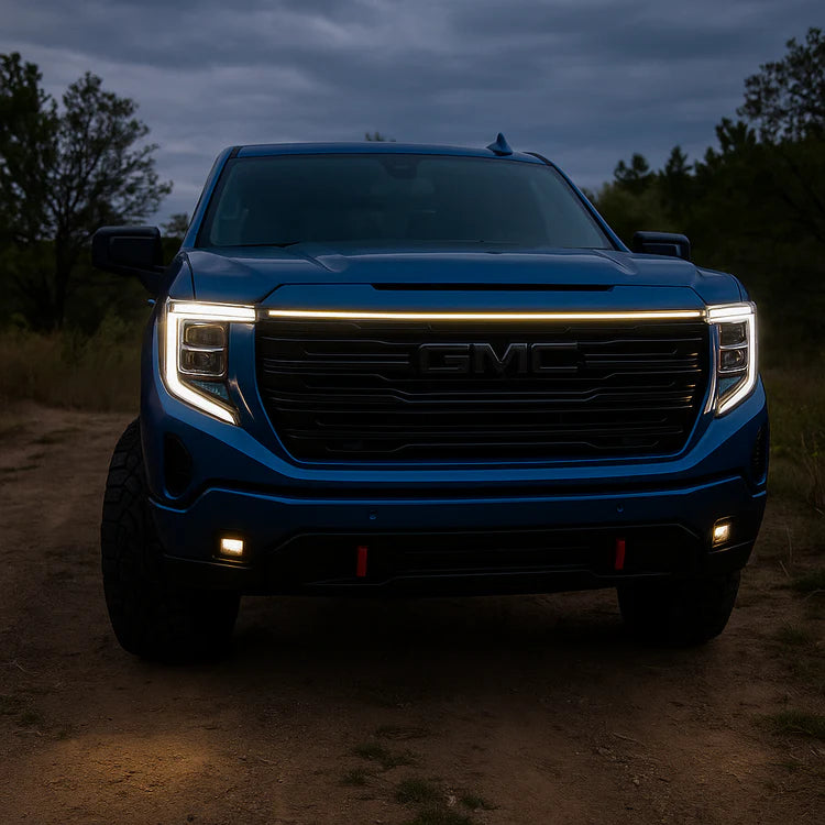 2024-2025 GMC Sierra 1500 LED Grille Light Kit – AT4/AT4X/SLT/Denali/Denali Ultimate