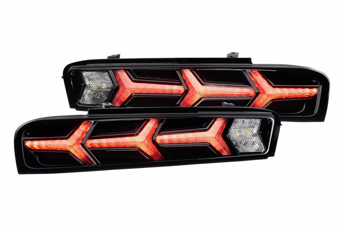16-18 CHEVROLET CAMARO XB LED TAIL LIGHTS (SMOKED)