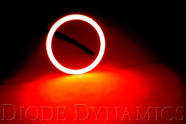 HD LED Red Halo Rings (pair)
