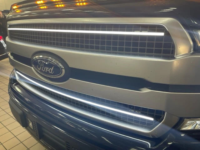 2018-2020 Ford F150 Limited/Platinum Dual “Ghost” LED Grille Light Bars