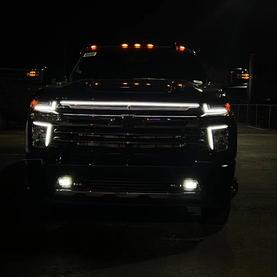 2020-2023 Chevy Silverado 2500/3500 LED “Power” Grille Light Bar