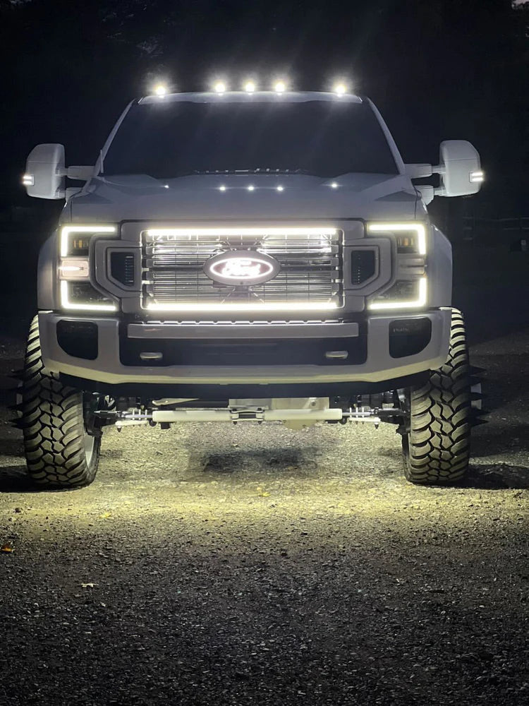 2020-2022 Ford F-350/F-450/F-550 LED Grille Light Kit – High Flow & Limited