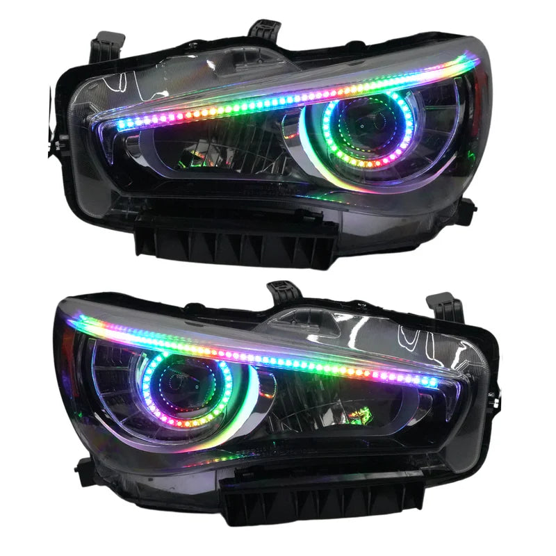 Infiniti Q50: Multicolor Headlights (2014-2024)