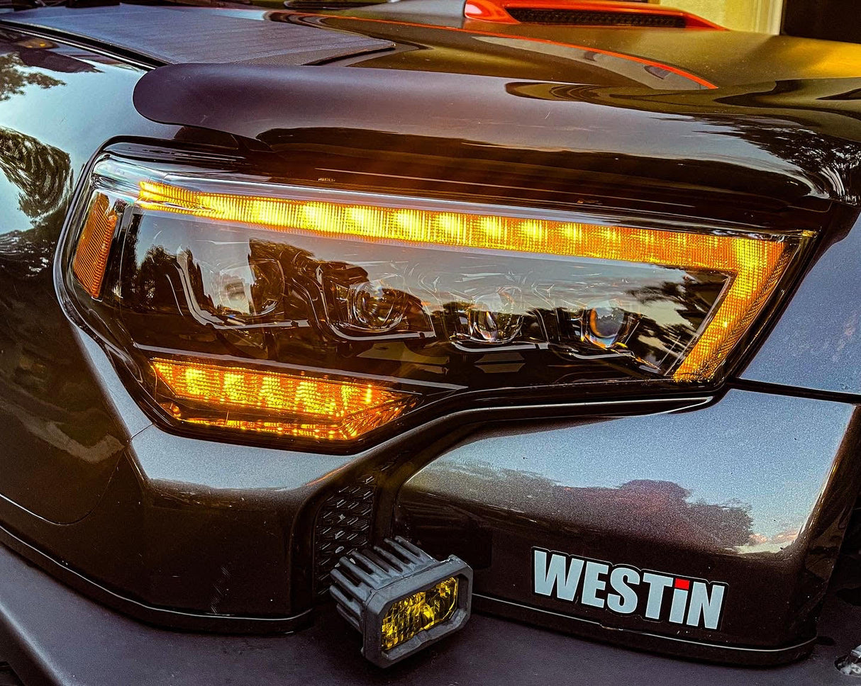 14-24 Toyota 4Runner MK II NOVA-Series LED Projector Headlights Black