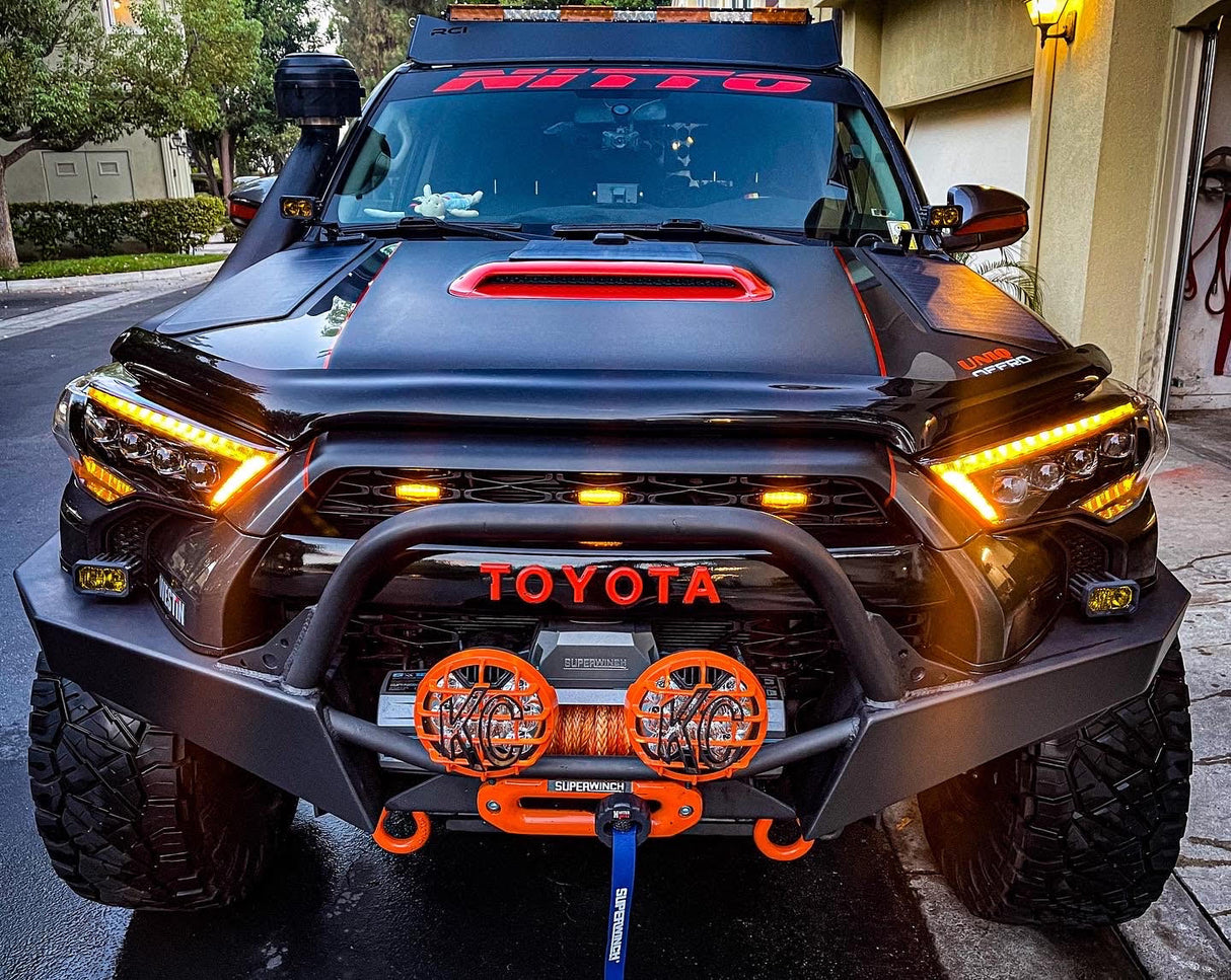 14-24 Toyota 4Runner MK II NOVA-Series LED Projector Headlights Black