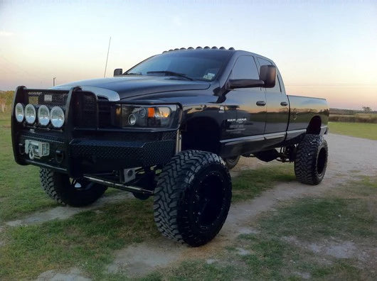 (removed) Dodge RAM 1500 06-08 Projector Headlights CCFL Halos & DRL in Smoked/Black