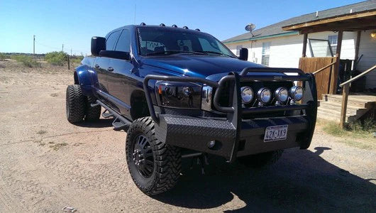 (removed) Dodge RAM 1500 06-08 Projector Headlights CCFL Halos & DRL in Smoked/Black