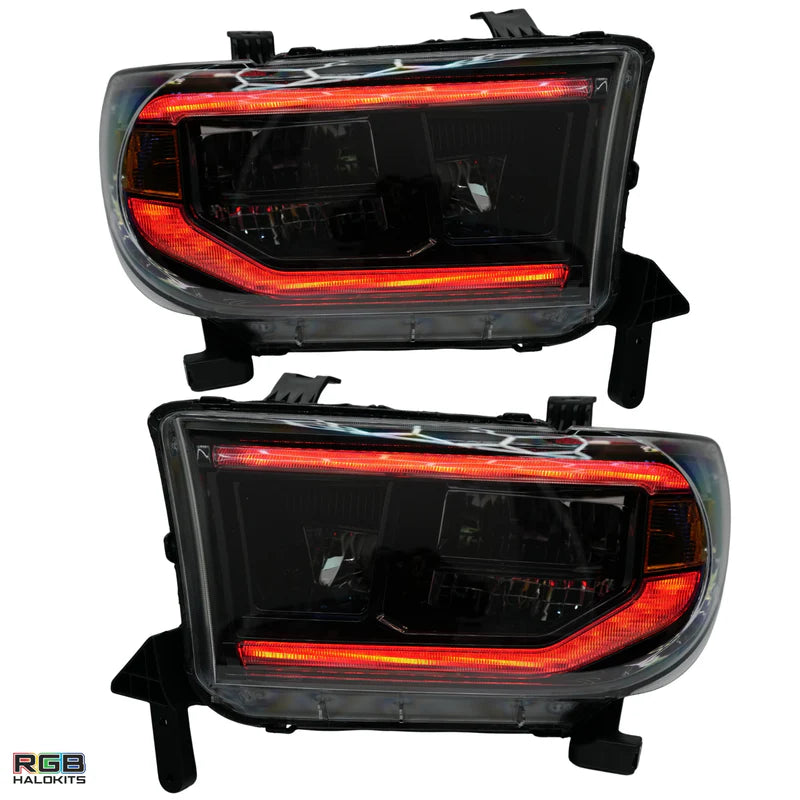 Toyota Tundra / Sequoia: Multicolor Flow Series Headlights (2007-2013) | XB Morimoto