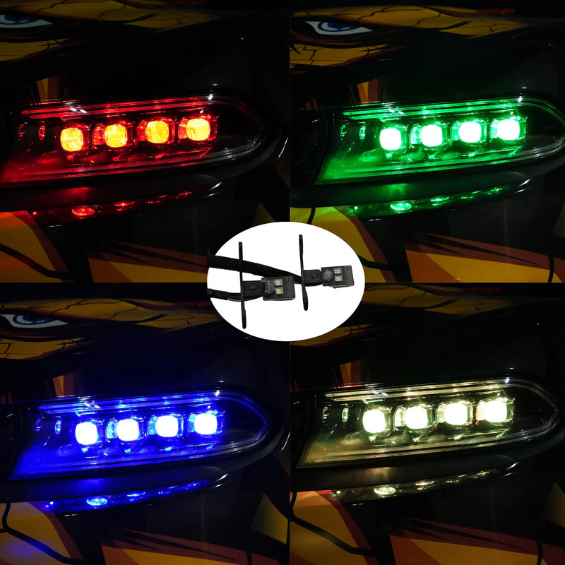 Multicolor Demon Eyes | Dual Intensity RGBW