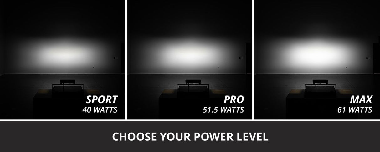 SS10 SAE/DOT White LED Light Bar (one)