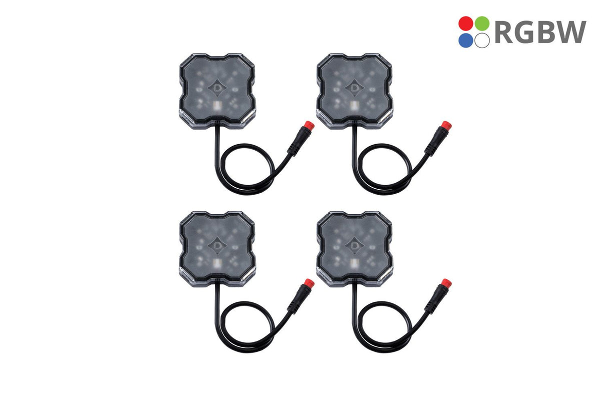 Stage Series RGBW LED Rock Light Kit (4-pack)