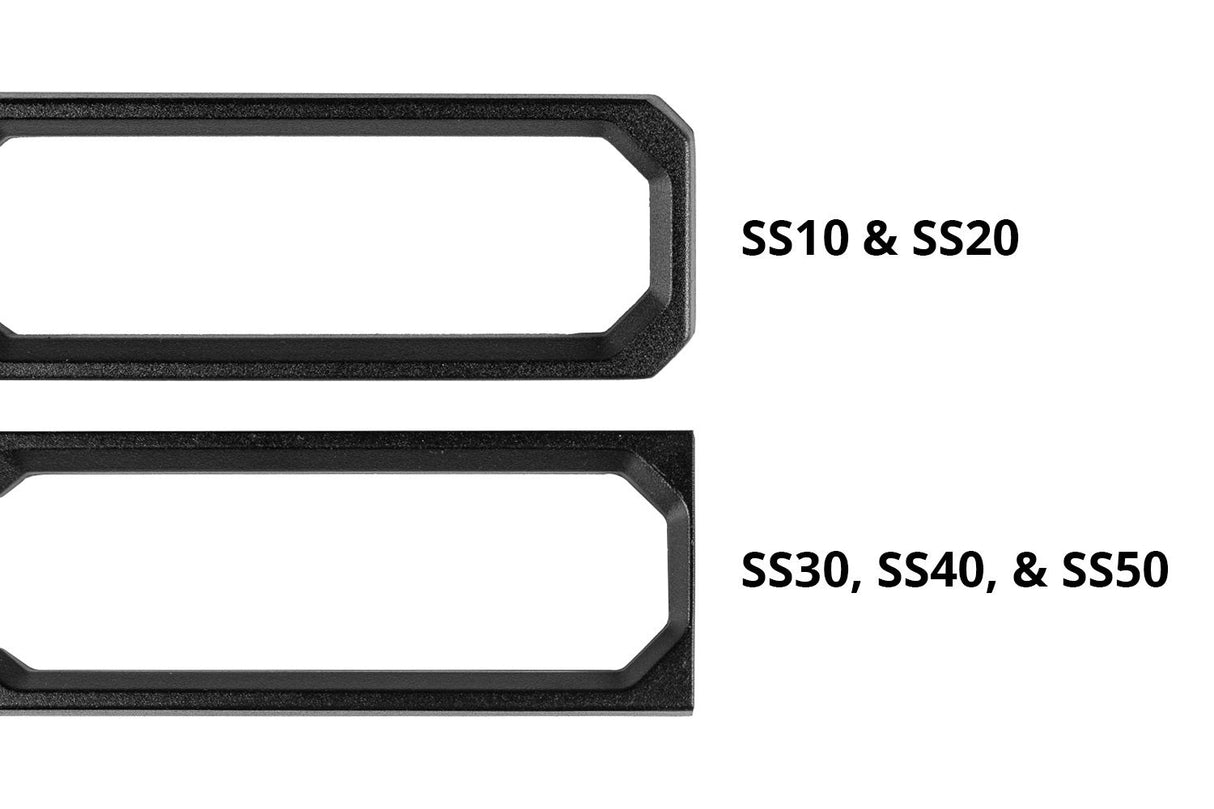 Stage Series LED Light Bar Replacement Front Bezel (one)