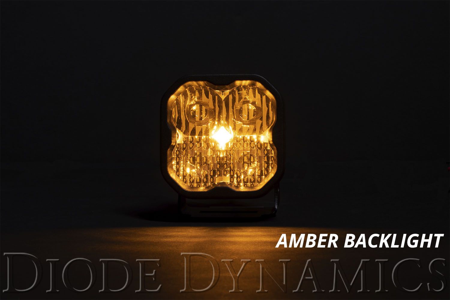 SS3 SAE Yellow Pro LED Pod (one)