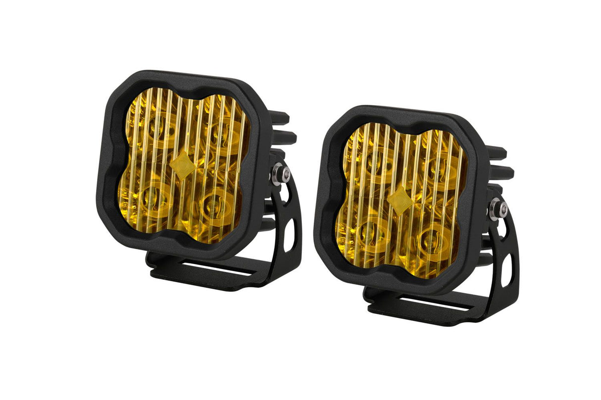 SS3 SAE Yellow Pro LED Pod (pair)