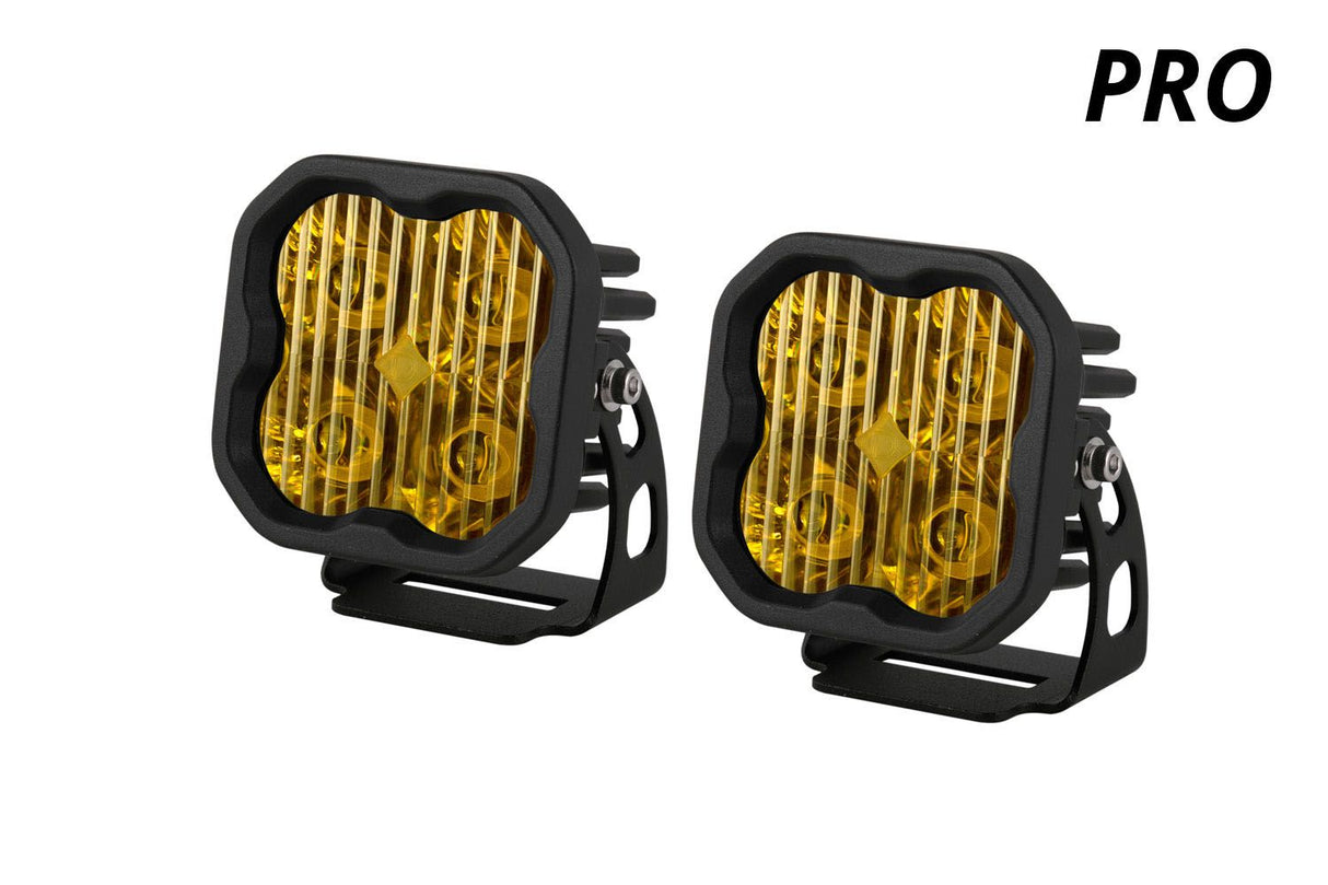 SS3 SAE Yellow Pro LED Pod (pair)