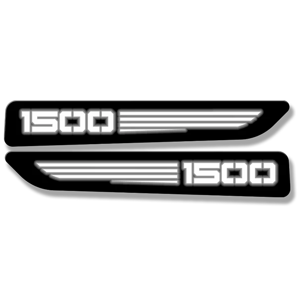 1500 Hood Badges - Illuminated - Fits 2019-2025 Ram 1500® Sport