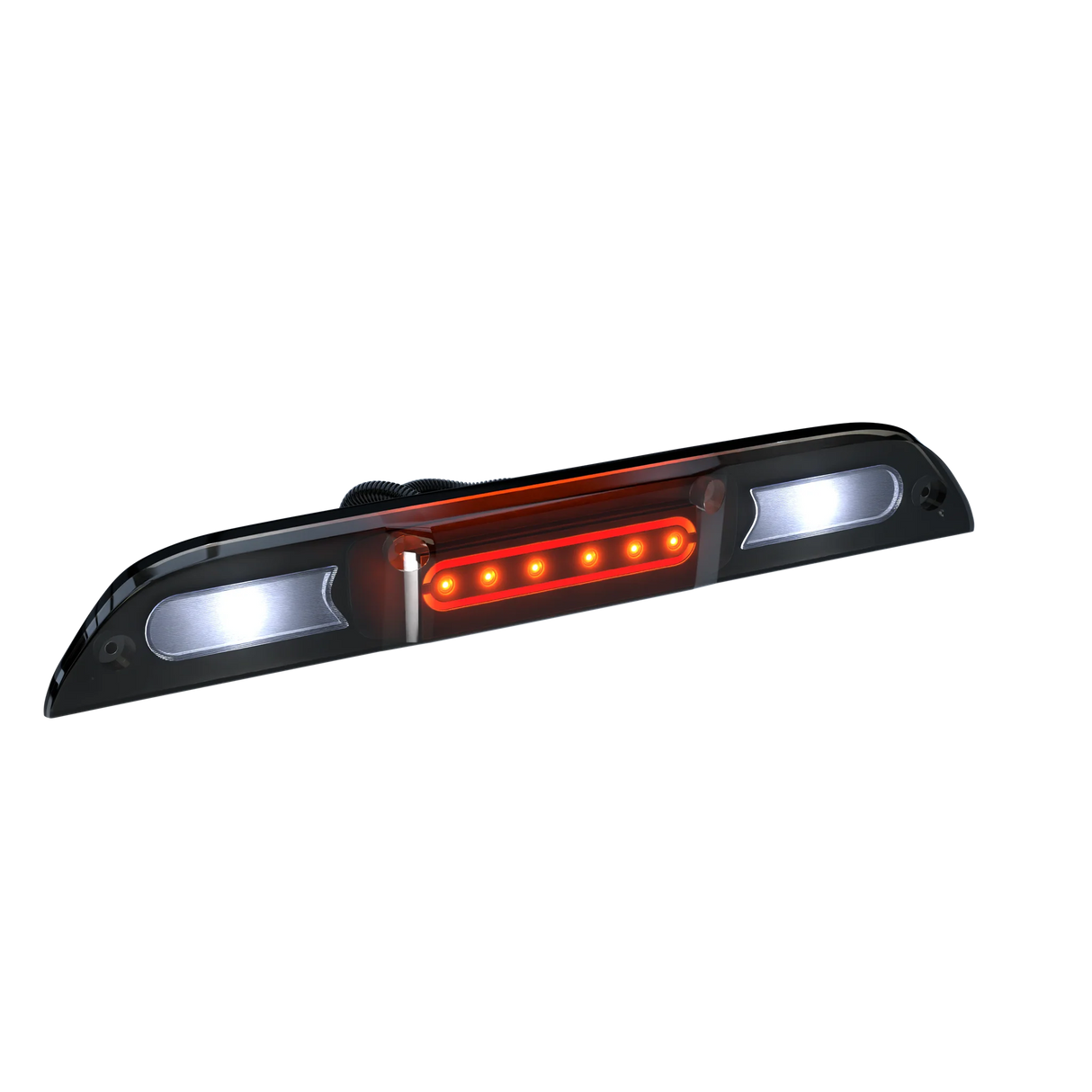 Ford 21-24 F150 & 21-24 SUPERDUTY F250/350/450/550 & 21-24 Ranger - Does NOT Fit Models with OEM Cargo Bed Camera - ULTRA HIGH POWER Red LED 3rd Brake Light Kit w/ ULTRA HIGH POWER CREE XML White LED Cargo Lights