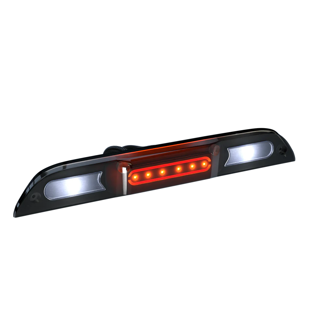 Ford Super Duty F250/350/450/550 17-24 3rd Brake Light - Fits Models with Cargo Bed Camera - CREE XML LEDs in Smoked Lens