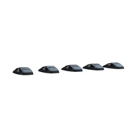 Dodge RAM HD 2500/3500 19-25 5-Piece Cab Roof Light Set LED Smoked Lens in Amber (Attn: This cab light kit replaces OEM factory installed cab roof lights) (OPEN BOX)