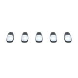 Dodge RAM HD 2500/3500 19-24 5-Piece Cab Roof Light Set LED Clear Lens in White (FRESH INSTALL)