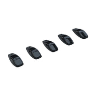 Dodge RAM HD 2500/3500 19-25 5-Piece Cab Roof Light Set LED Smoked Lens in Amber (Attn: This cab light kit replaces OEM factory installed cab roof lights) (OPEN BOX)