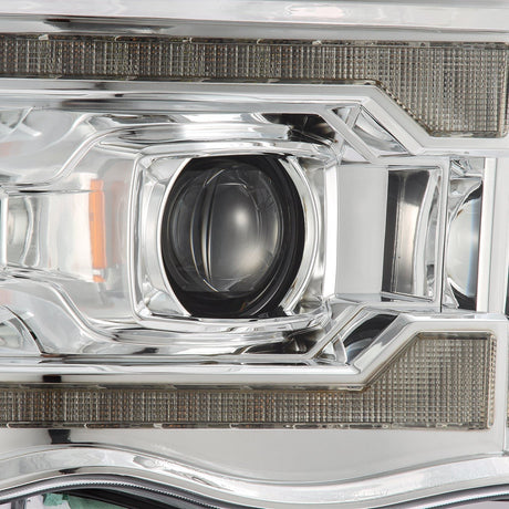 02-05 Dodge Ram LUXX-Series LED Projector Headlights Chrome