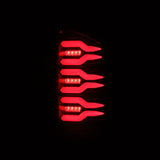 02-06 Dodge Ram 1500/03-06 Dodge Ram 2500/3500 Truck LUXX-Series LED Tail Lights Black-Red