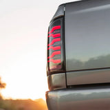 02-06 Dodge Ram 1500/03-06 Dodge Ram 2500/3500 Truck LUXX-Series LED Tail Lights Black-Red