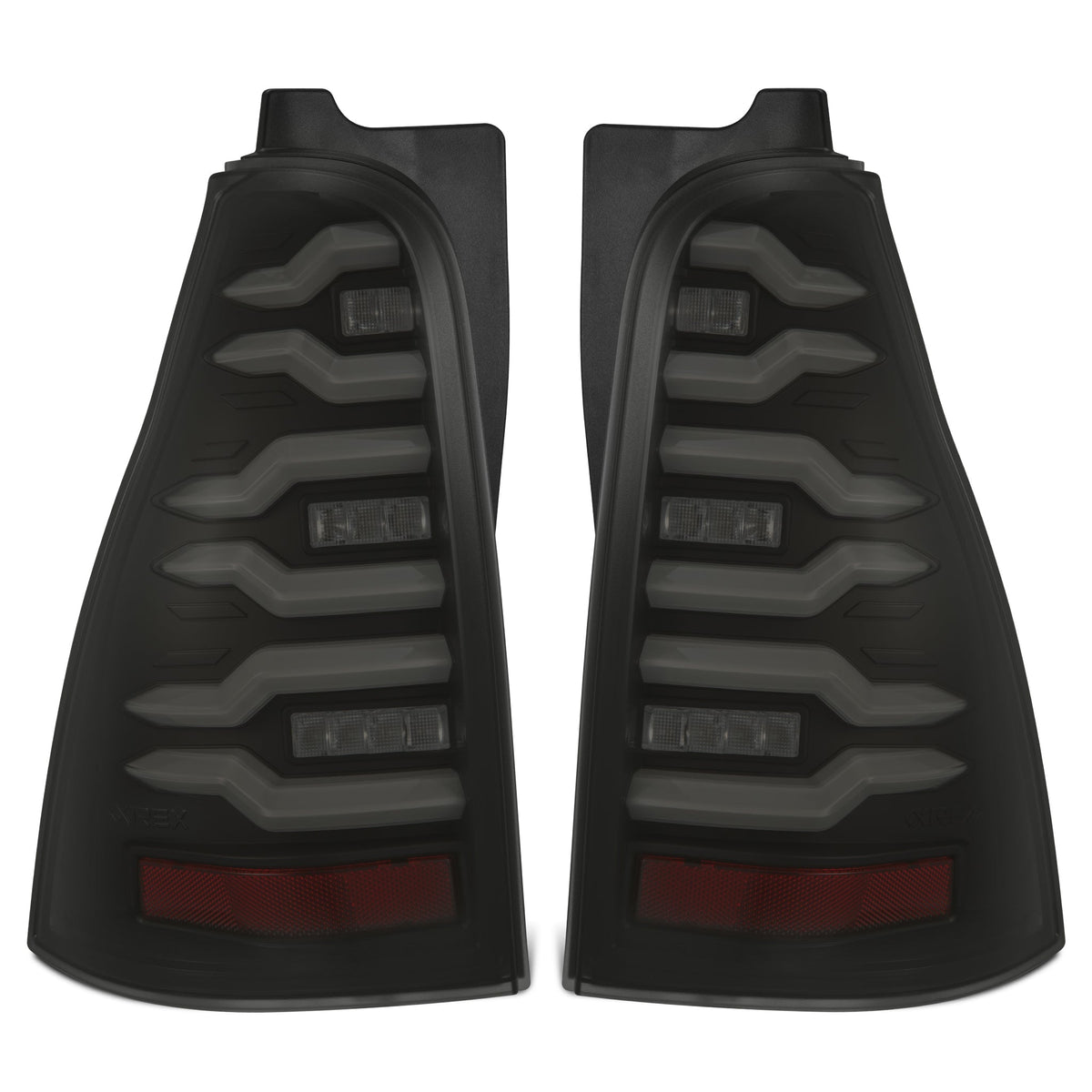03-09 Toyota 4Runner LUXX-Series LED Tail Lights Black