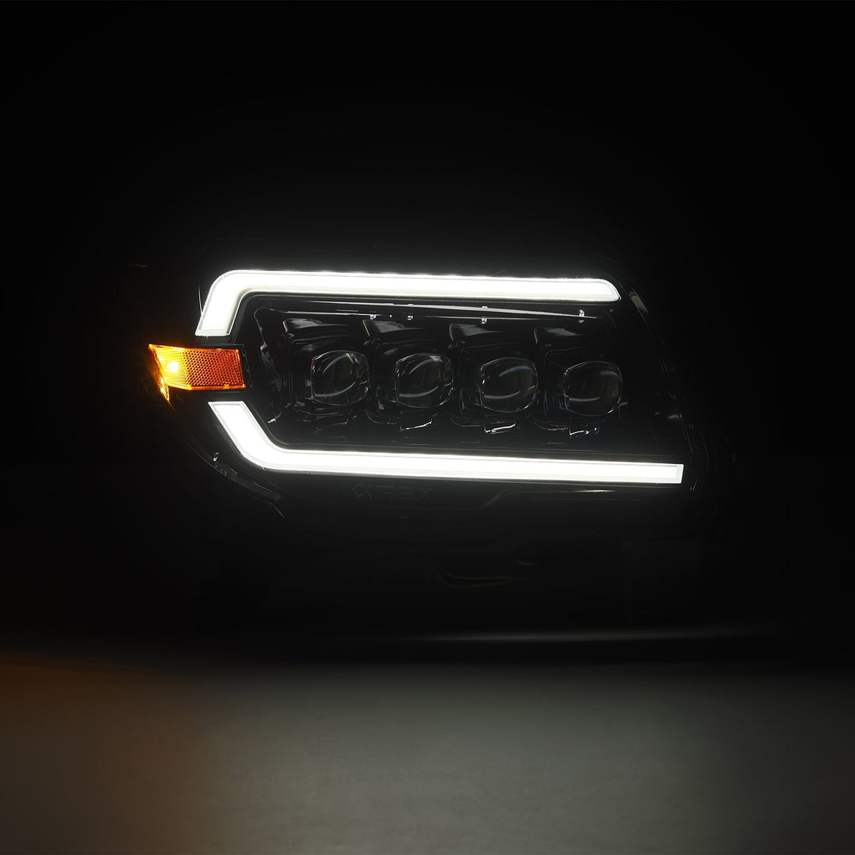 PRE-ORDER: 03-09 Toyota 4Runner LUXX-Series LED Projector Headlights Alpha-Black (ETA late Jun)