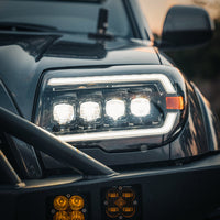 03-09 Toyota 4Runner NOVA-Series LED Projector Headlights Alpha-Black