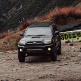 PRE-ORDER: 03-09 Toyota 4Runner LUXX-Series LED Projector Headlights Alpha-Black (ETA late Jun)