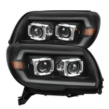 PRE-ORDER: 03-09 Toyota 4Runner LUXX-Series LED Projector Headlights Black (ETA late Jun)