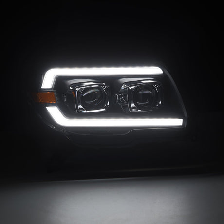 03-09 Toyota 4Runner PRO-Series Halogen Projector Headlights Black - Backordered