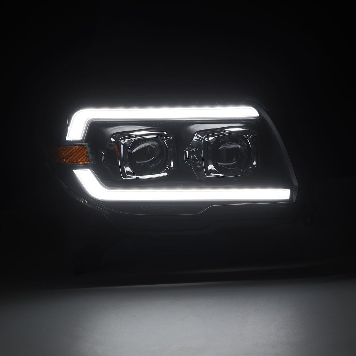 PRE-ORDER: 03-09 Toyota 4Runner PRO-Series Projector Headlights Alpha-Black (ETA late July)