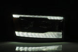 06-08 Dodge Ram LUXX-Series LED Projector Headlights Black