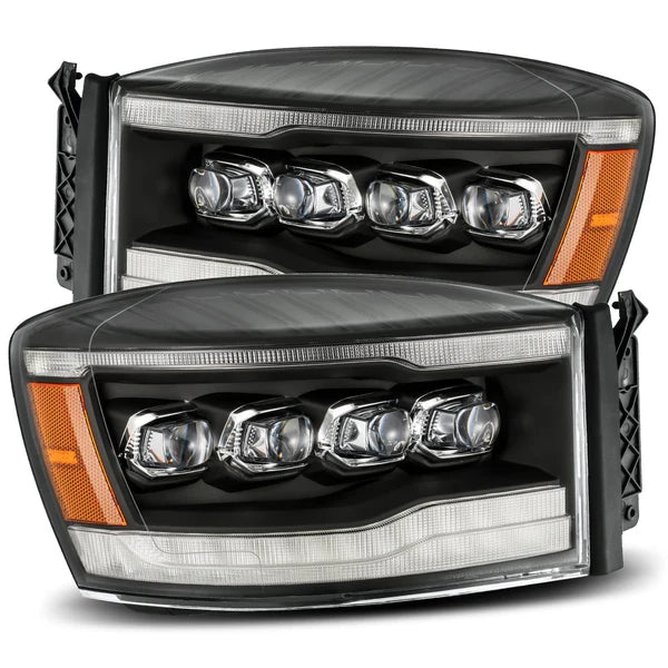 06-08 Dodge Ram NOVA-Series LED Projector Headlights Black