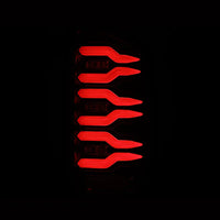 07-08 Dodge Ram 1500/07-09 Dodge Ram 2500/3500 Truck LUXX-Series LED Tail Lights Black Red