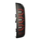 07-08 Dodge Ram 1500/07-09 Dodge Ram 2500/3500 Truck LUXX-Series LED Tail Lights Black Red