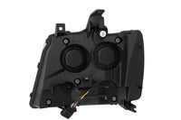 07-14 Chevrolet Tahoe/Suburban/07-13 Avalanche LUXX-Series LED Projector Headlights Black - Backordered