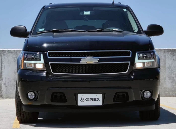 07-14 Chevrolet Tahoe/Suburban/07-13 Avalanche LUXX-Series LED Projector Headlights Black (ETA late Oct)