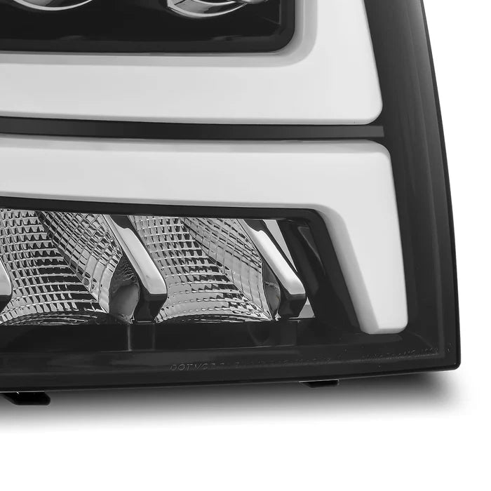 07-14 Chevrolet Tahoe/Suburban/07-13 Avalanche NOVA-Series LED Projector Headlights Jet Black