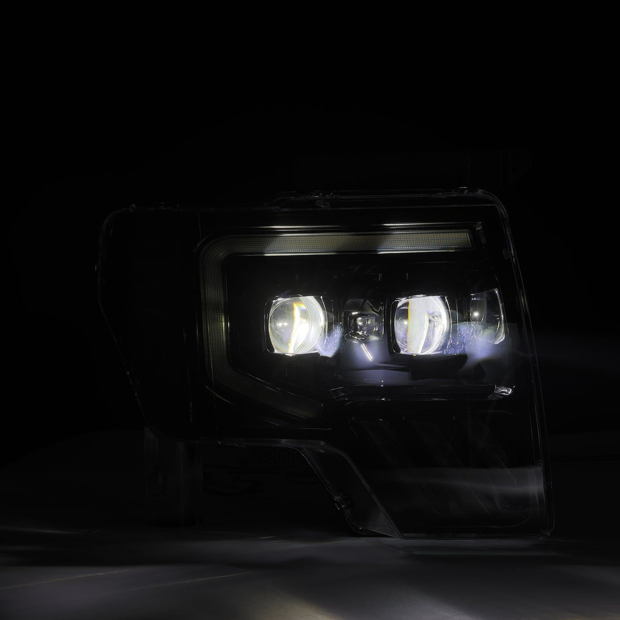 09-14 Ford F150 MKII LUXX-Series LED Projector Headlights Chrome