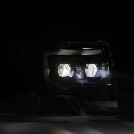09-14 Ford F150 MKII LUXX-Series LED Projector Headlights Chrome