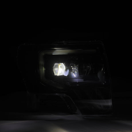 09-14 Ford F150 MKII LUXX-Series LED Projector Headlights Chrome