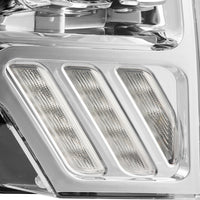 09-14 Ford F150 MKII LUXX-Series LED Projector Headlights Chrome