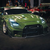 09-25 Nissan GT-R NOVA-Series LED Projector Headlights Black