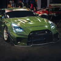 09-25 Nissan GT-R NOVA-Series LED Projector Headlights Black