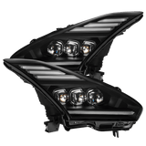 09-25 Nissan GT-R NOVA-Series LED Projector Headlights Black